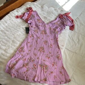 Wild Fable Pink Floral Casual Dress